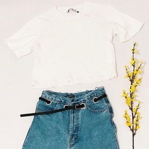 Super Soft Crop Top (Ivory)